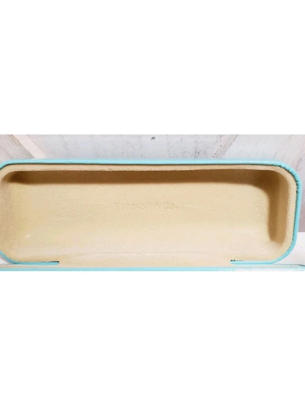 Tiffany & Co. Blue Eyeglass Sunglasses Hard Case Holder